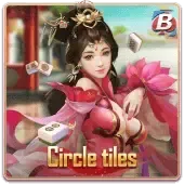Mga bilog na tiles game icon